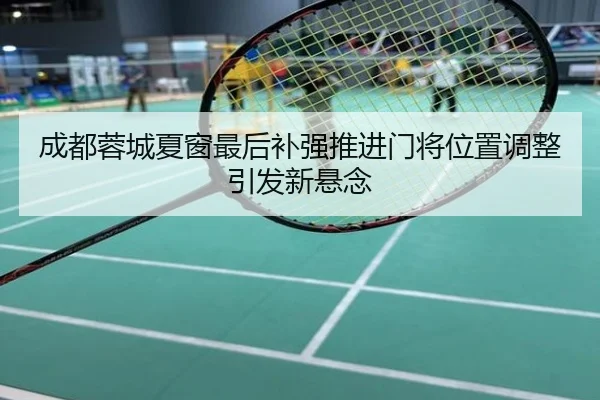 成都蓉城夏窗最后补强推进门将位置调整引发新悬念